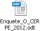 Enquete 2012 au format Open Office