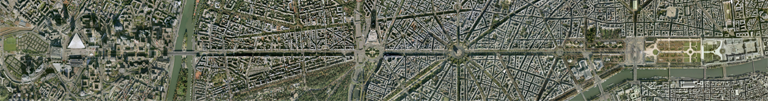 La grande perspective du Louvre  la Dfense